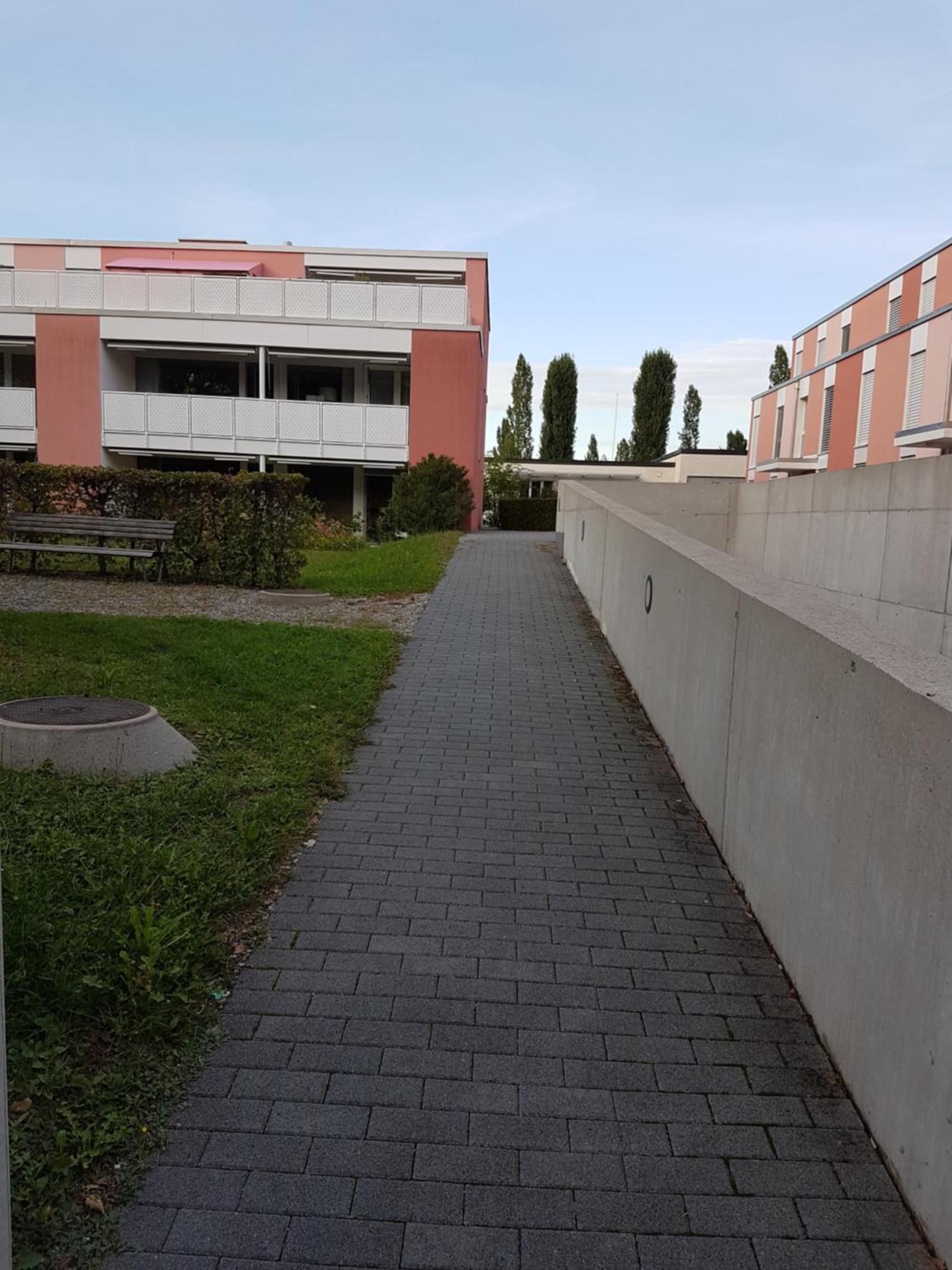 Zimmer in Penthouse-Wohnung Windisch Exterior foto
