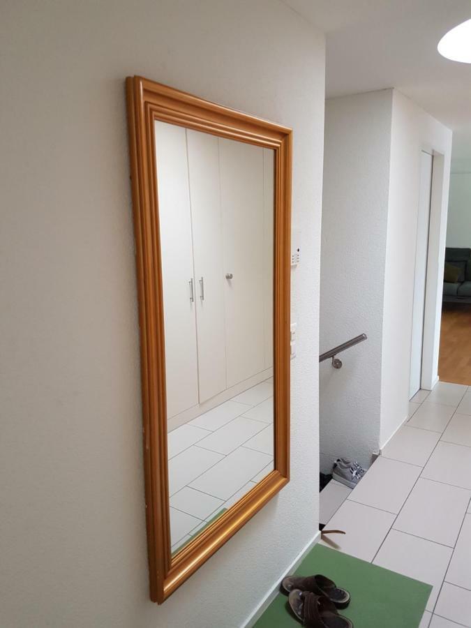 Zimmer in Penthouse-Wohnung Windisch Exterior foto