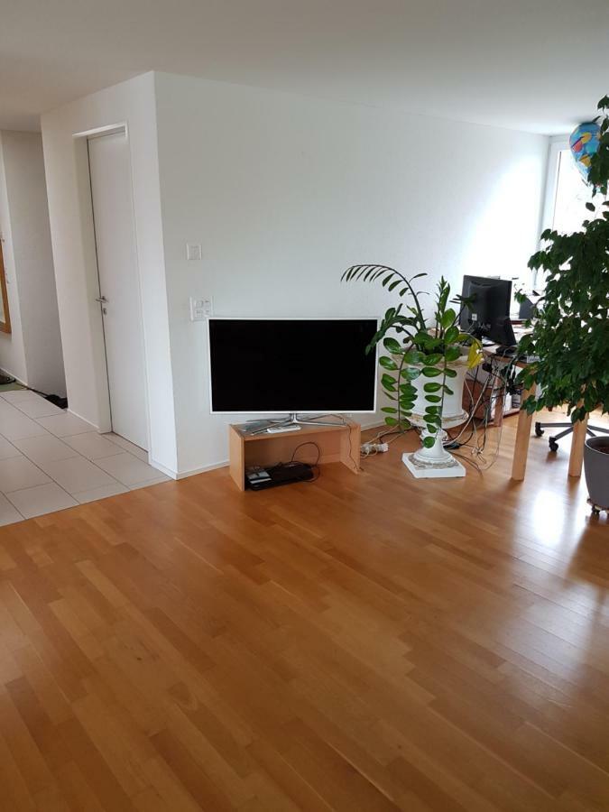 Zimmer in Penthouse-Wohnung Windisch Exterior foto