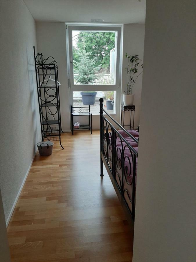 Zimmer in Penthouse-Wohnung Windisch Exterior foto