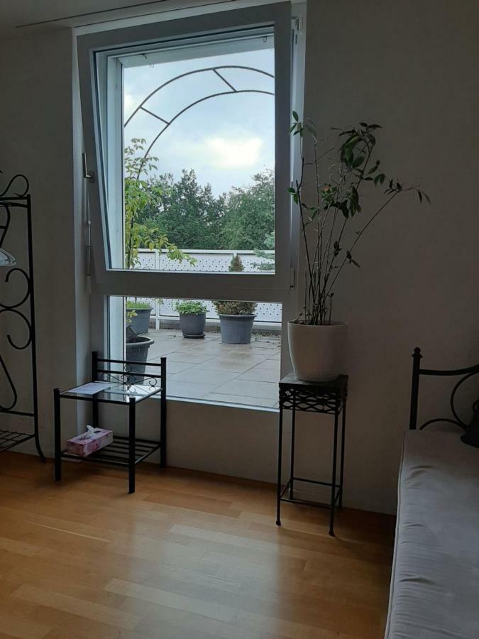 Zimmer in Penthouse-Wohnung Windisch Exterior foto
